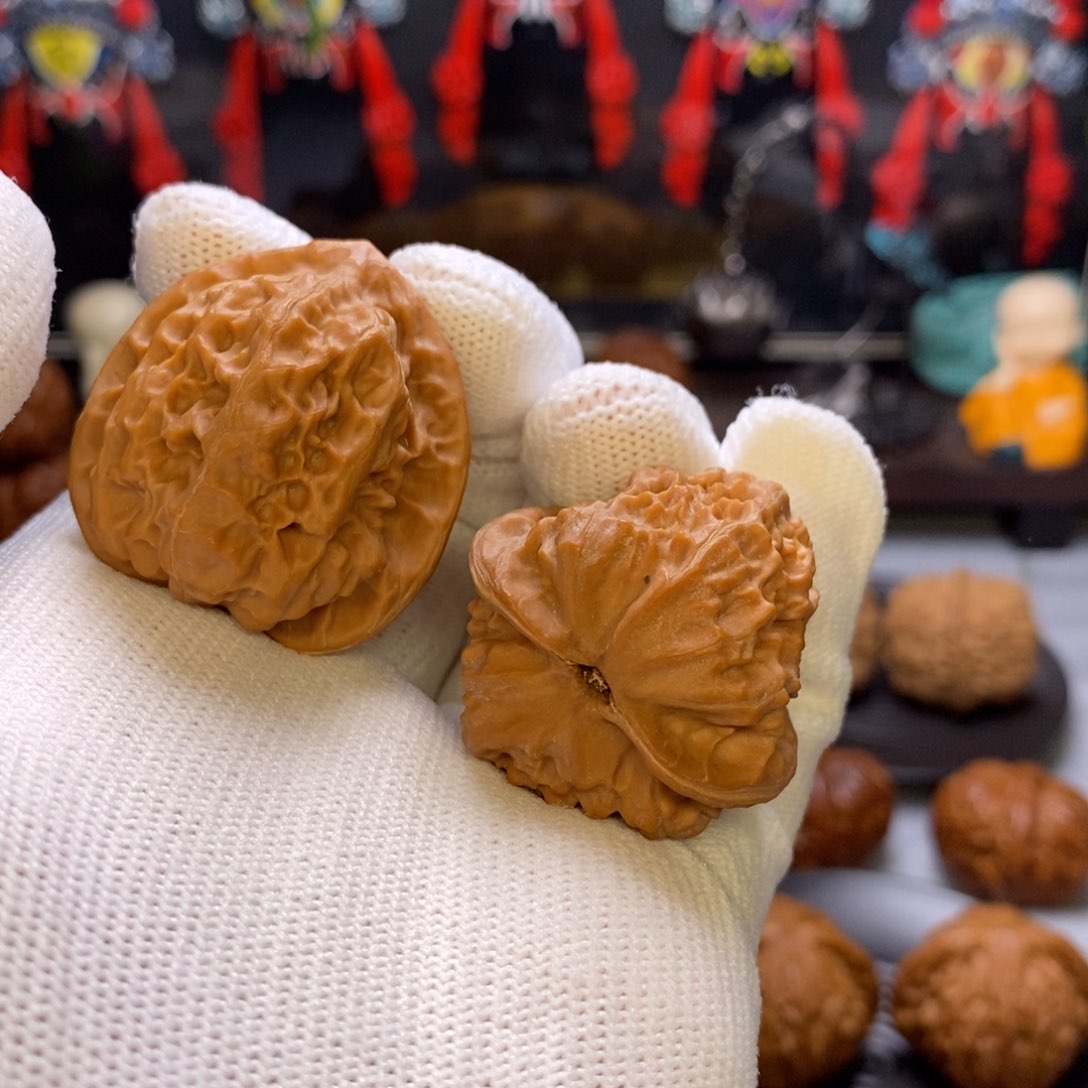 文玩核桃吊坠房山金蟾 精品