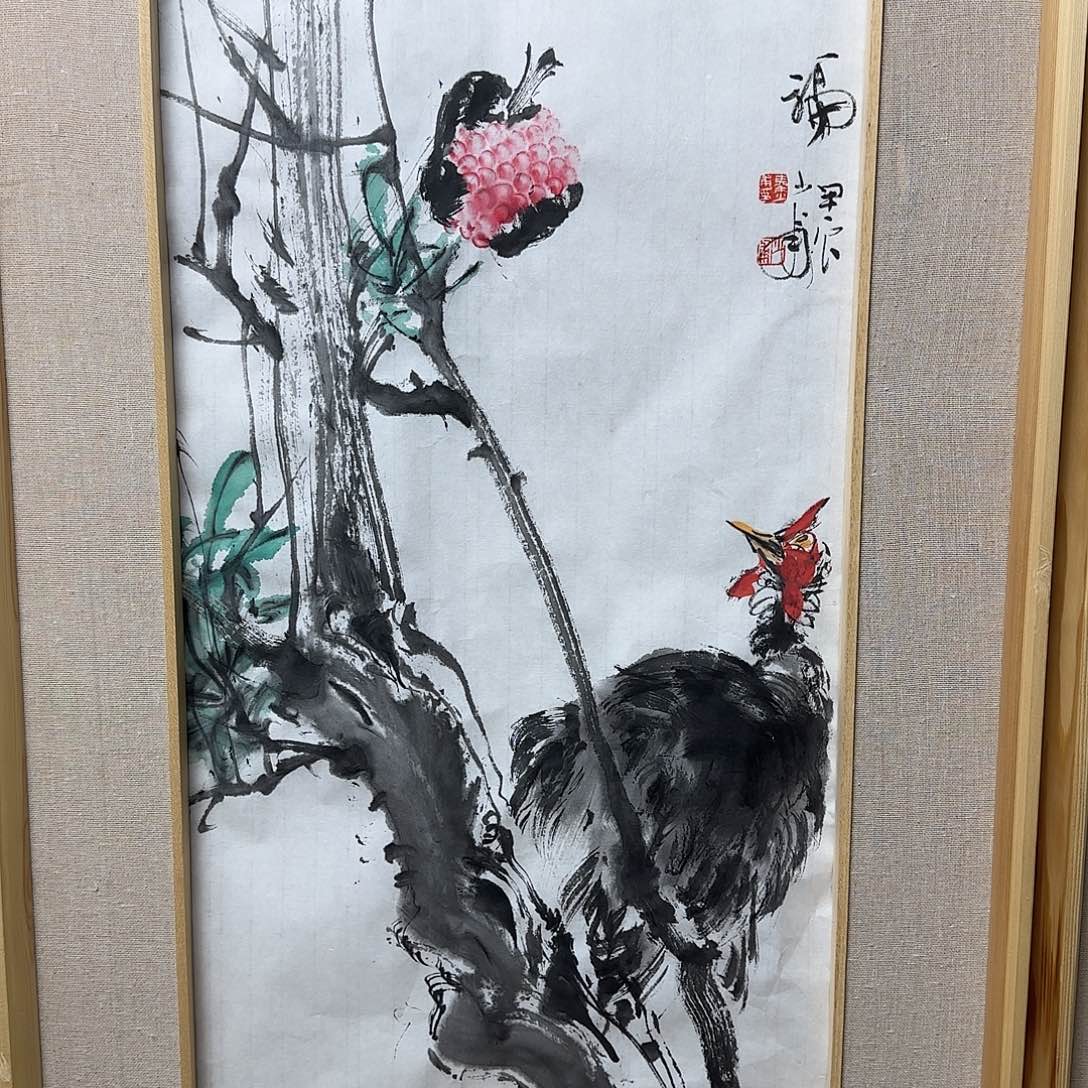 国画秦老师作品欣赏等