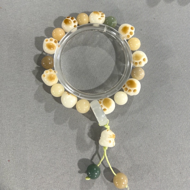 M37  多宝色猫爪菩提单圈手串（多样性发其一）