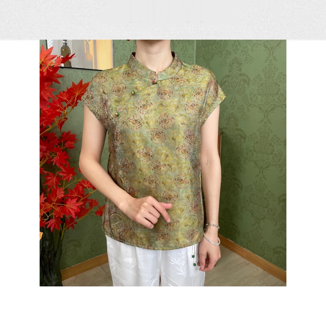 888 新款中式国风时尚洋气显瘦休闲上衣