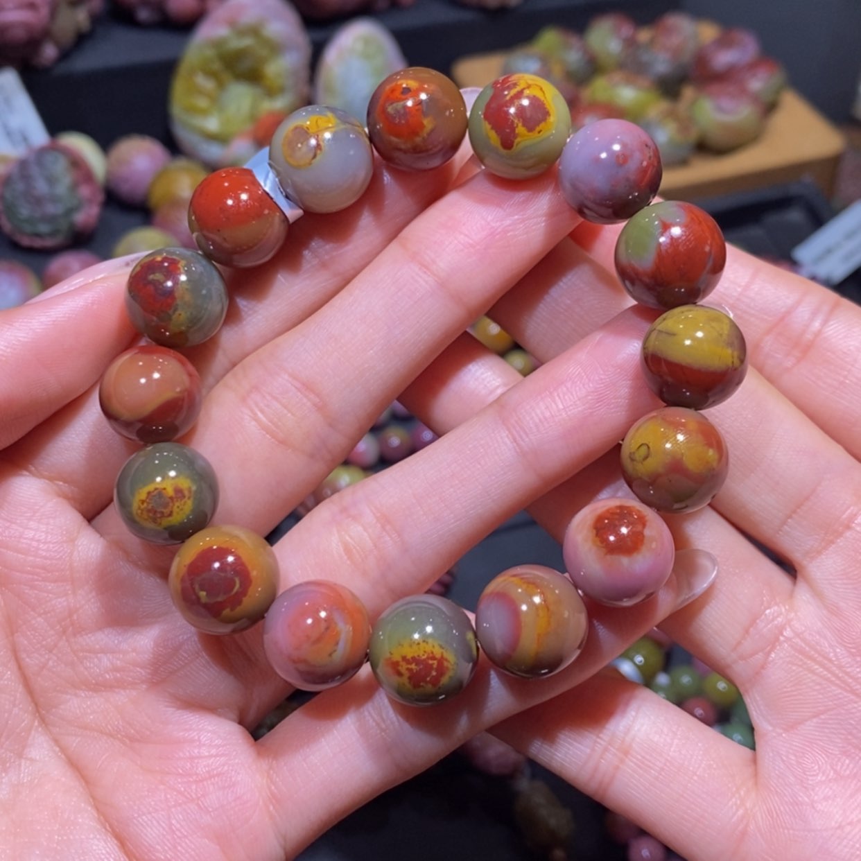 【闪购商品】玛瑙/玉髓手串未镶嵌盐源玛瑙