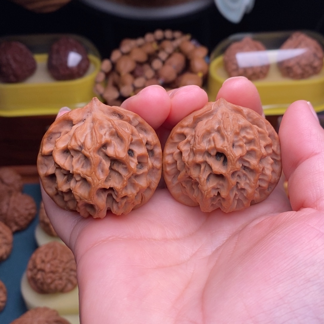 文玩核桃吊坠44龙鳞