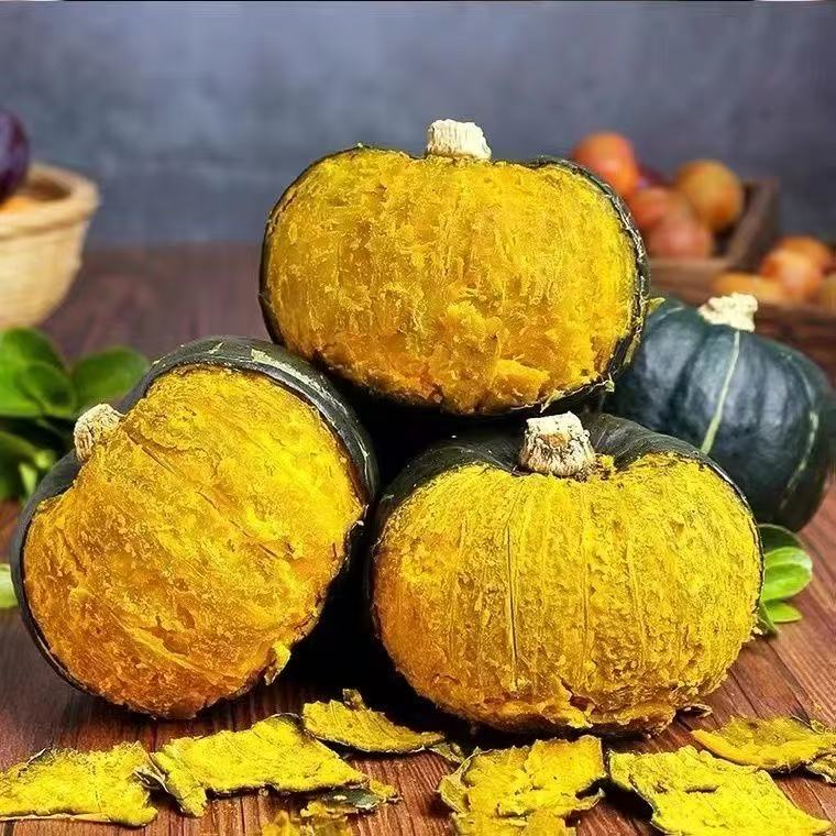 正宗贝贝南瓜粉糯香甜板栗味老南瓜可作宝宝辅食代餐粗粮