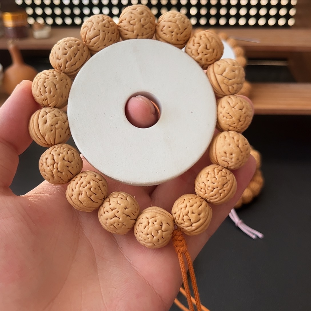 桃核吊坠盘锦肌肉18mm