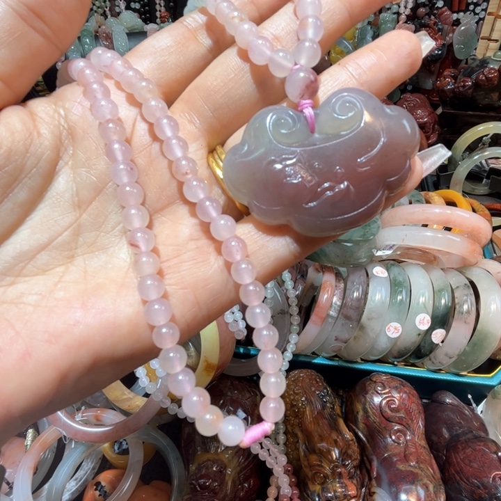 石英质玉手镯合金小*