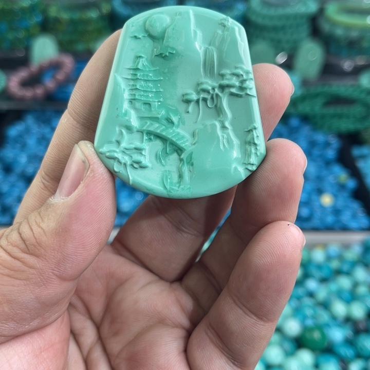 菱锰矿珠宝半成品未镶嵌