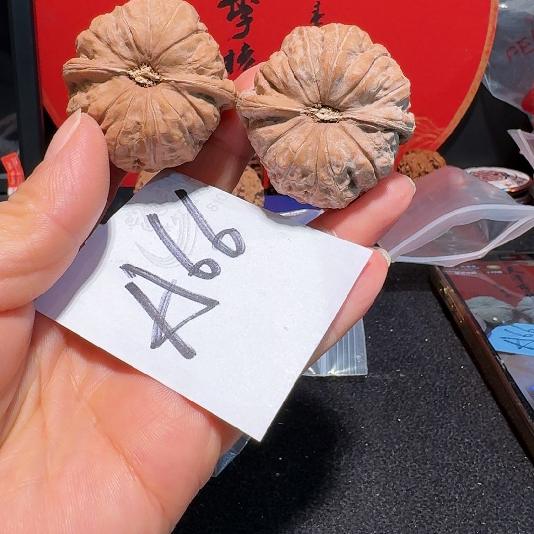 H***Y文玩核桃把件42南瓜墩