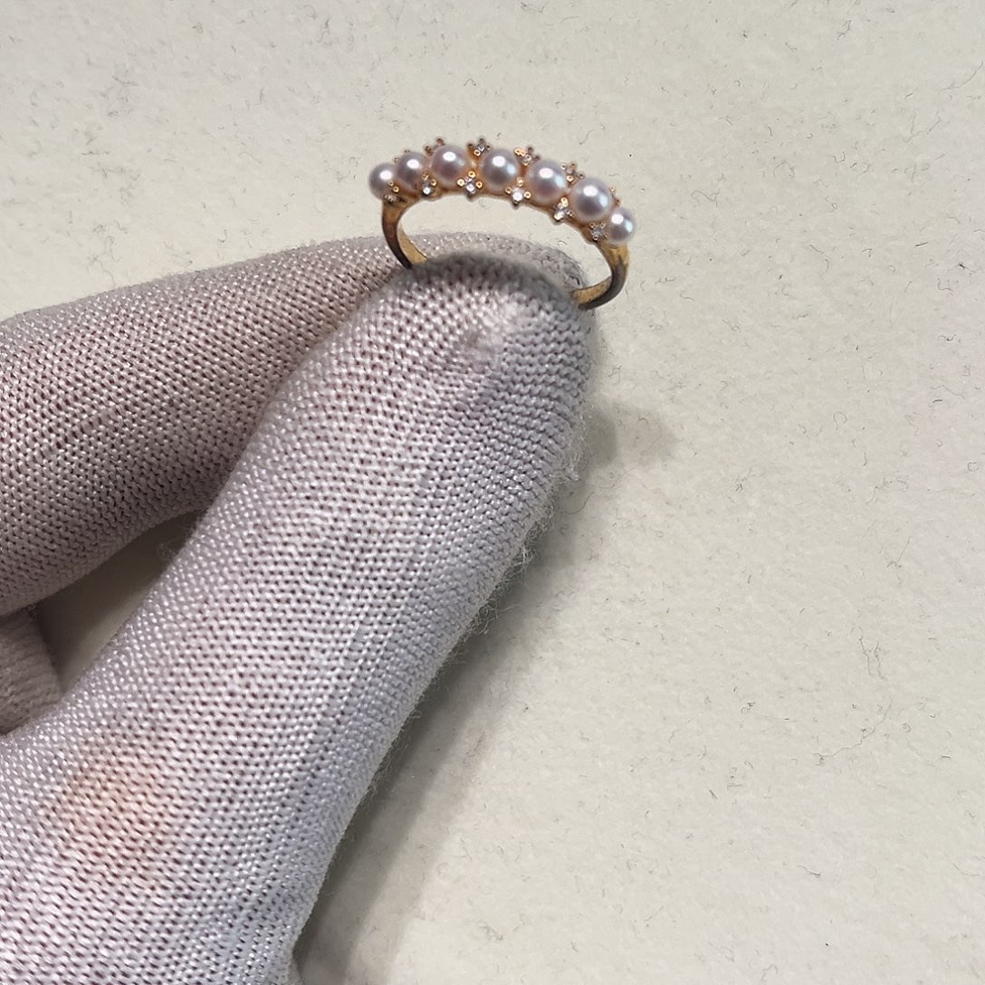 银S925镶嵌海水珍珠戒指