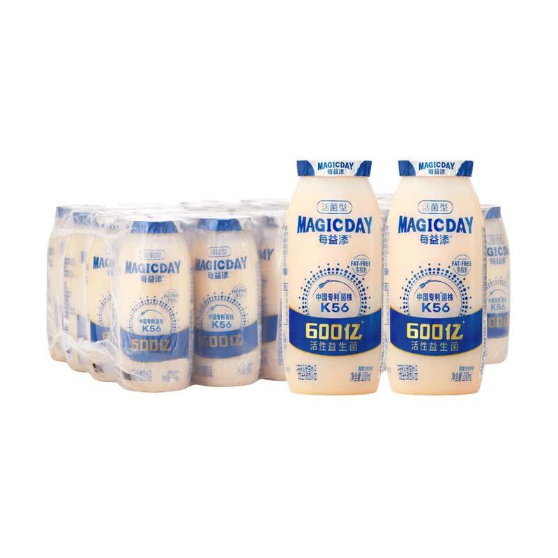 山姆 每益添(MagicDay)活菌型乳酸菌饮料100mL*4暑期饮品