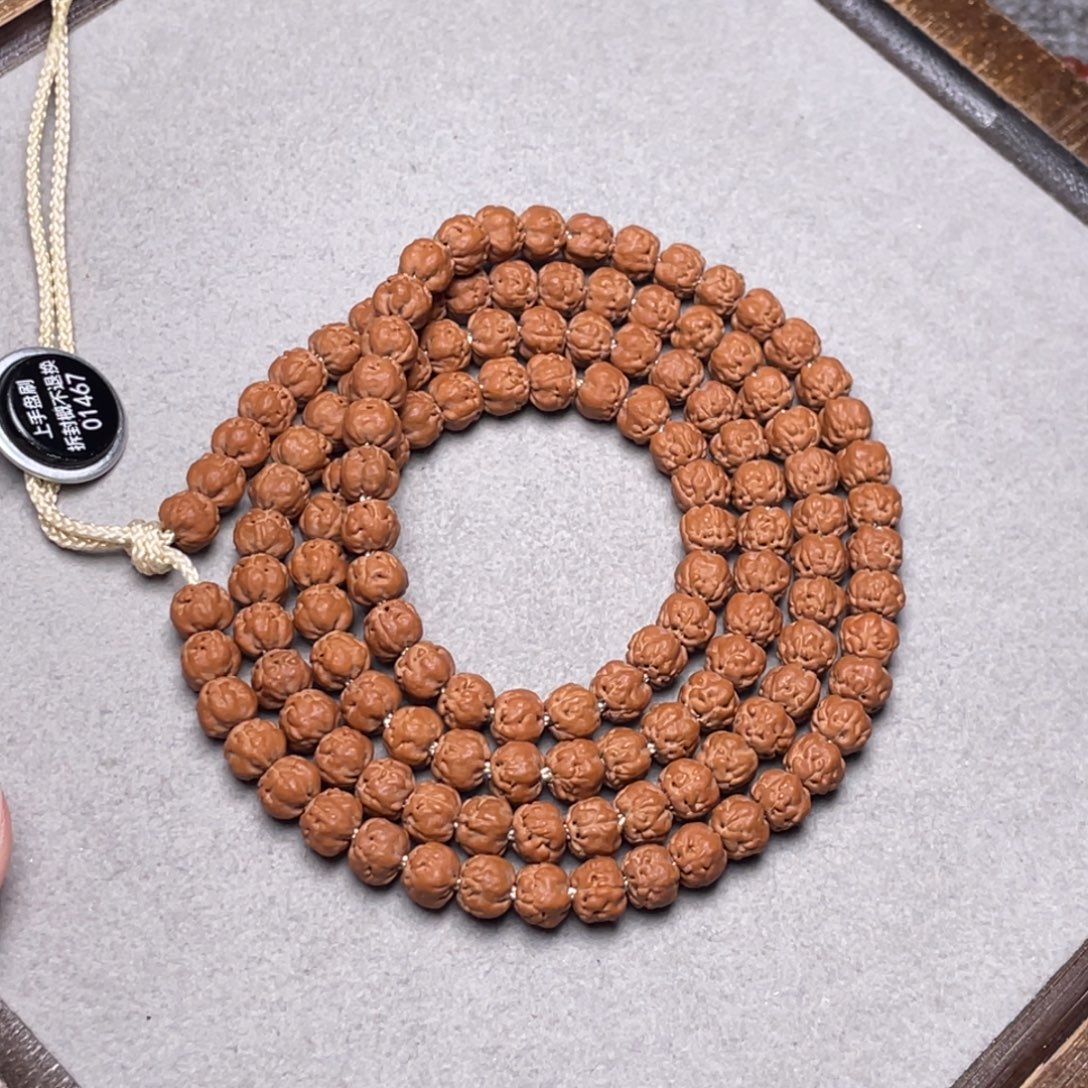 @***@金刚菩提手串云端梅朵定制款佛手尺寸6