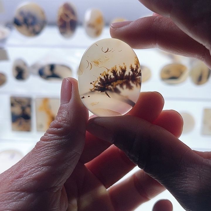 【闪购商品】玛瑙/玉髓珠宝半成品未镶嵌