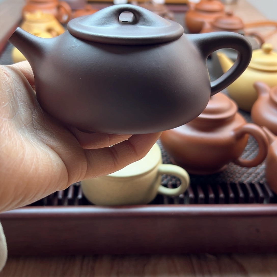 @*紫砂壶满瓢壶半手