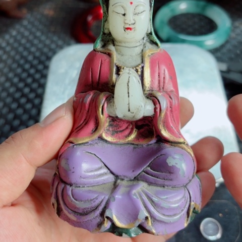 紫金钵盂菩提吊坠