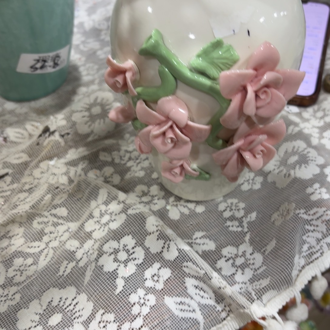 陶瓷花，20元发货，退款拉黑