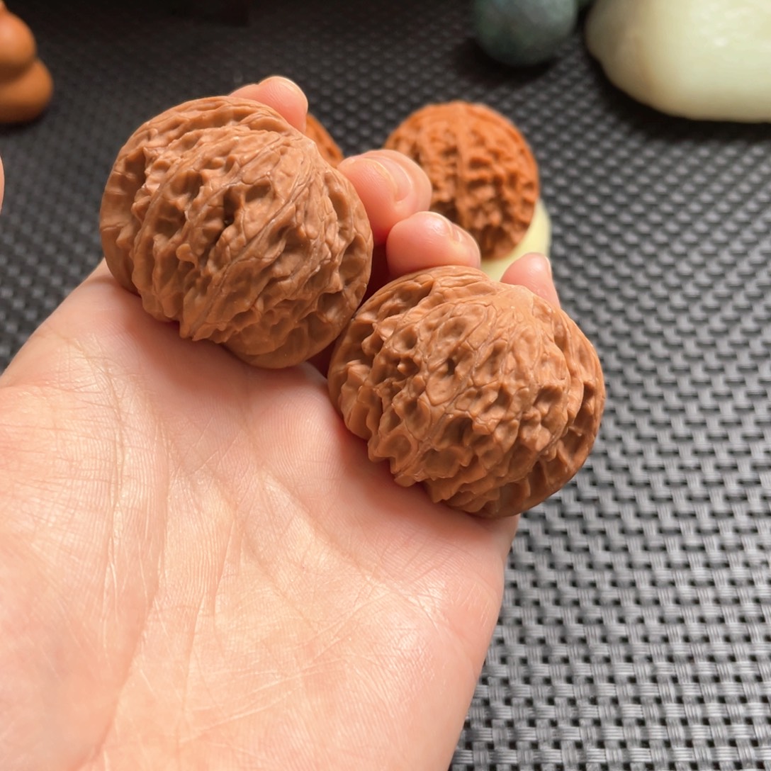 吊坠文玩核桃磨盘41全品