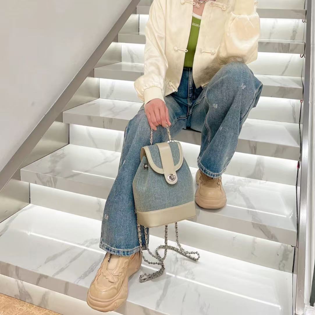 现货C1｜真皮羊里垫时尚舒适老爹鞋女｜半码拍小｜8967