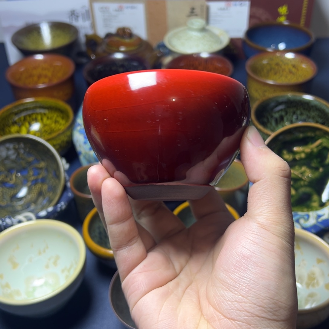 茶盏建阳建盏喝茶主人杯