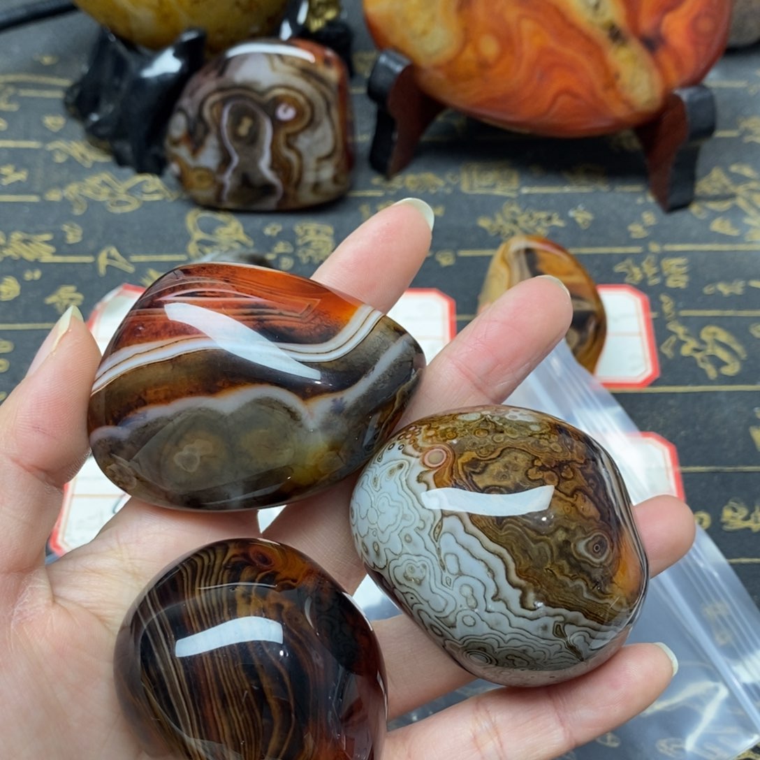 玛瑙/玉髓玛瑙未镶嵌淘*彼