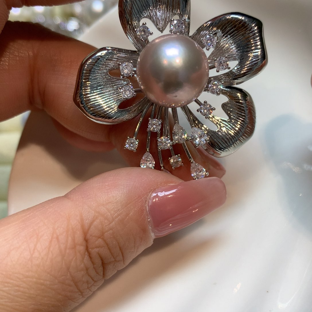 淡水珍珠胸饰未镶嵌