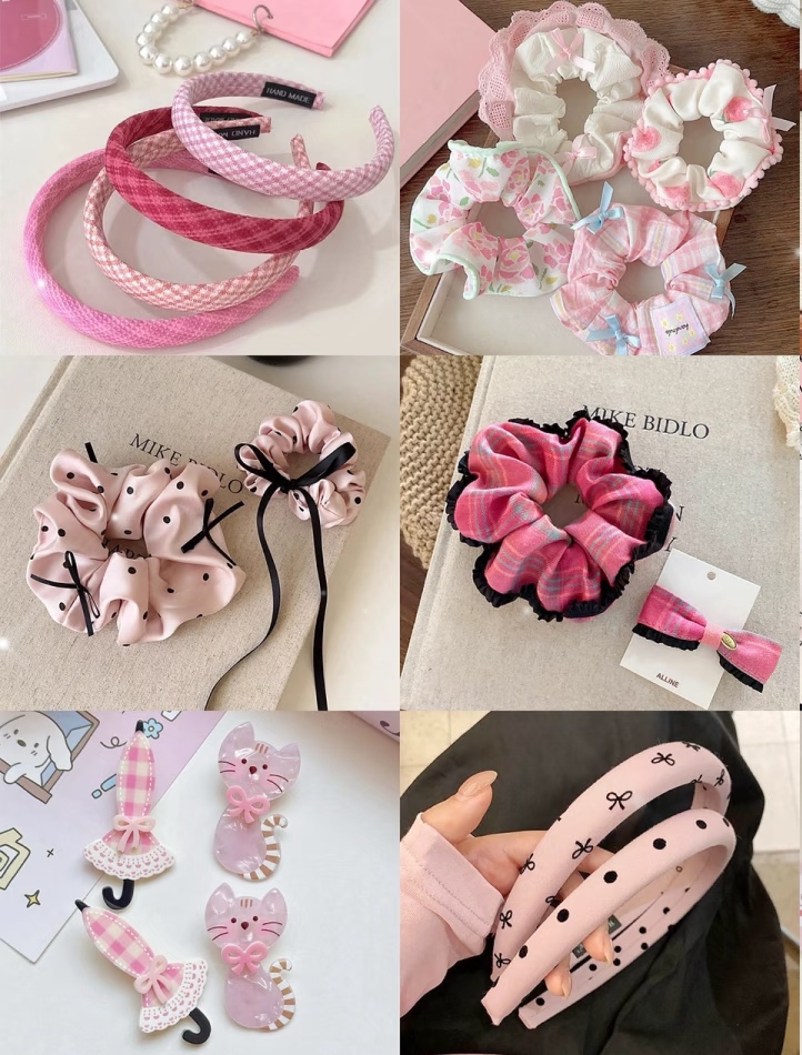 福利清清甜美日韩女小清新甜美风发圈发绳头饰皮筋不伤发