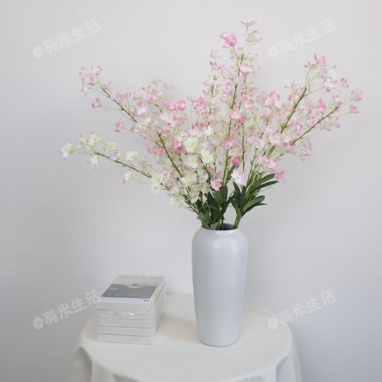 仿真花铃兰客厅摆件xi小清新ins风居家卧室装饰花艺插花假花
