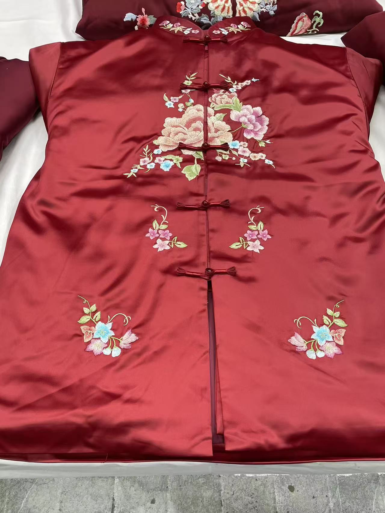 中式套装民族服服装民族风复古长袖传统