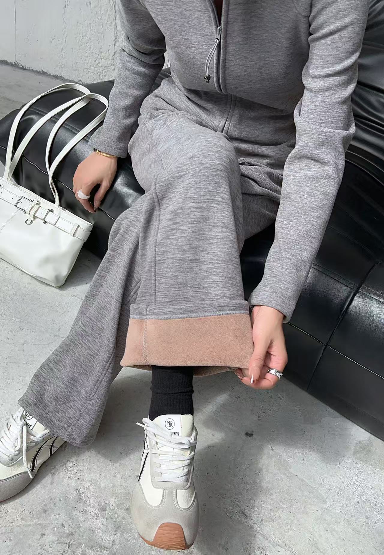 米满满-LEM-25027-1-休闲显瘦气质裤子（裤长100）