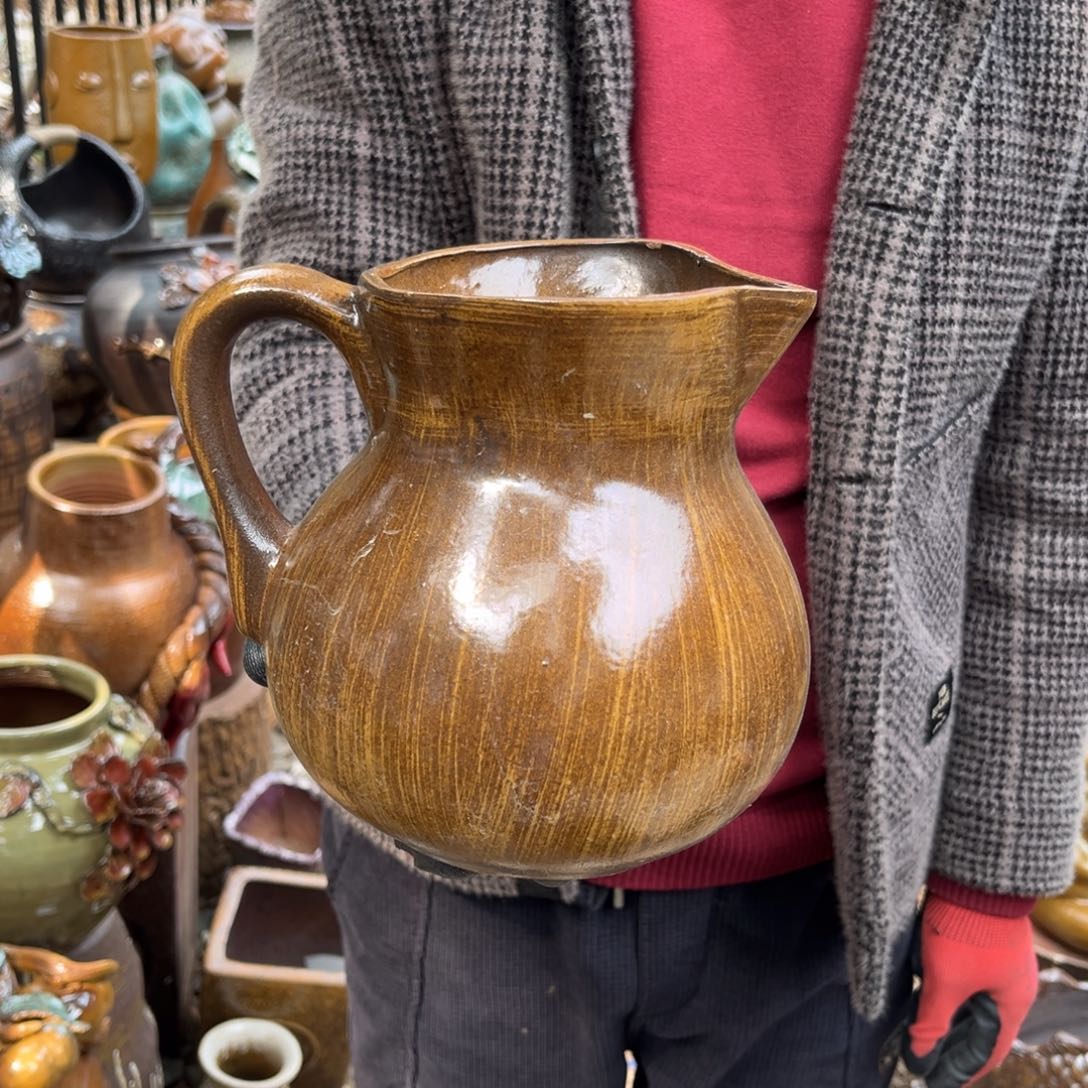 红陶高17口13有孔