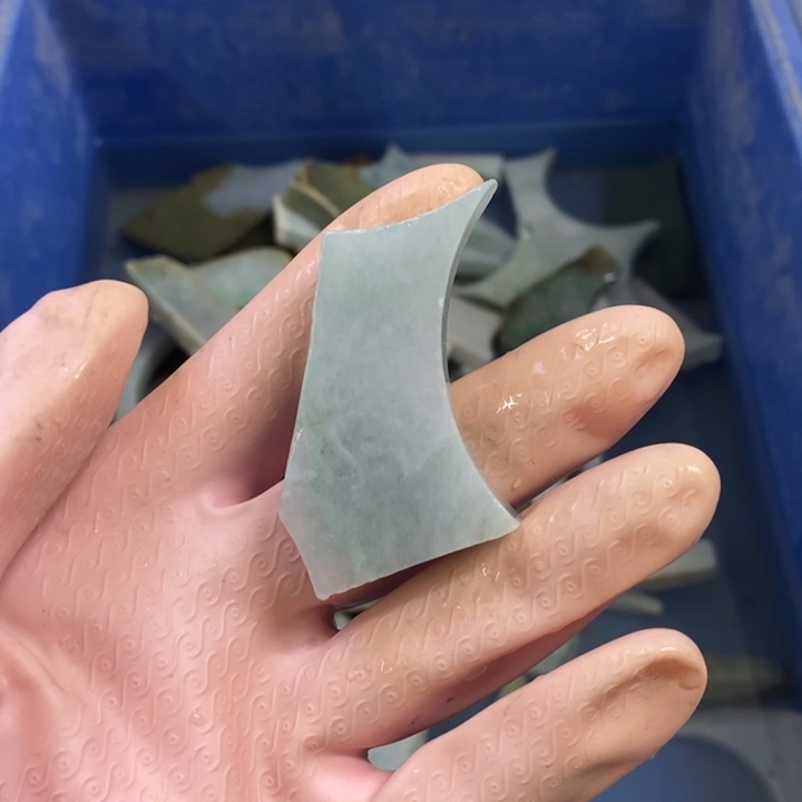 翡翠裸石翡翠边角料