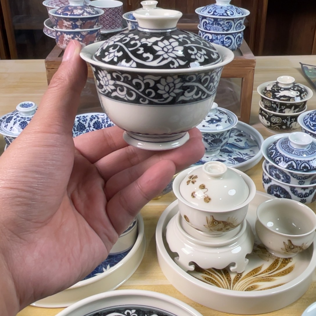 景德镇手工手绘茶具