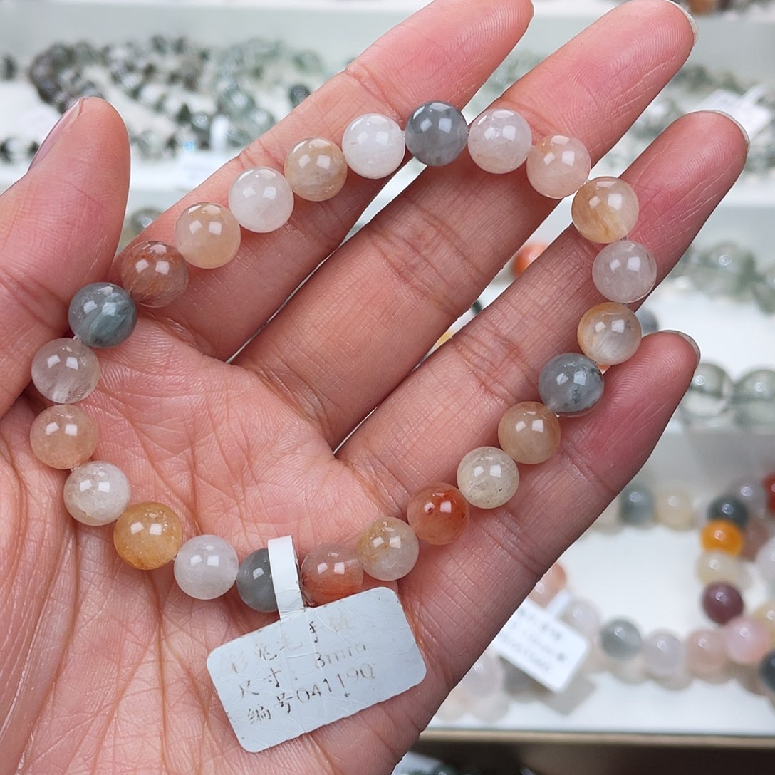 水晶未镶嵌手链水晶