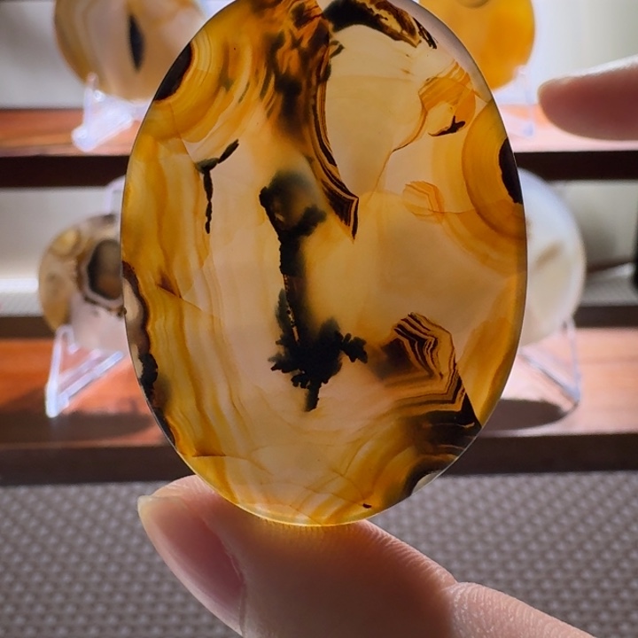 玛瑙/玉髓合金颈饰