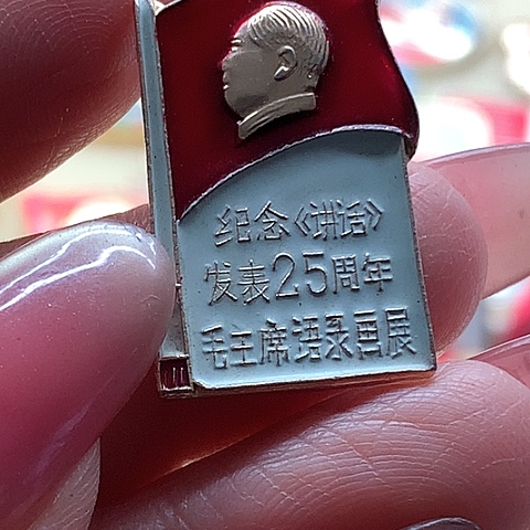 其他普通金属刺*红章31