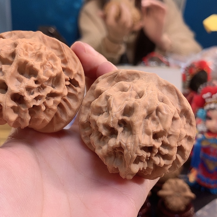 吊坠文玩核桃52大帝王