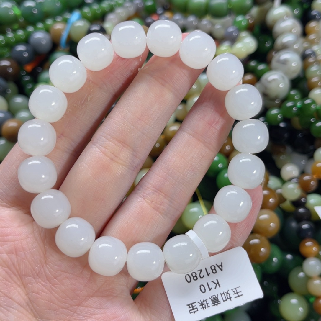未镶嵌手串和田玉