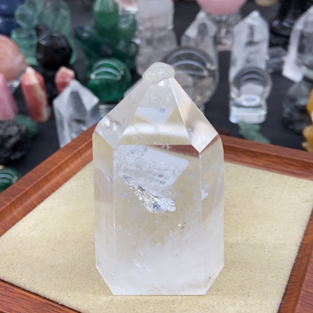 水晶未镶嵌珠宝半成品