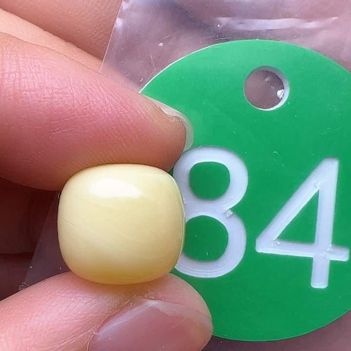 蜜蜡裸石未镶嵌我**吃12+m m