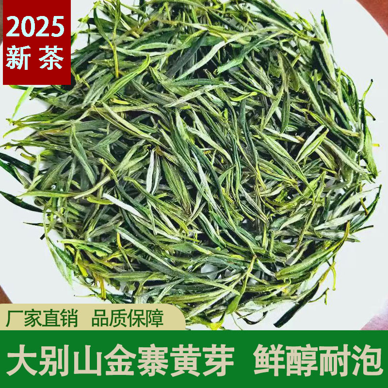 【金寨黄芽A91-1】大别山品质雨前安徽茶叶2025新茶浓香型