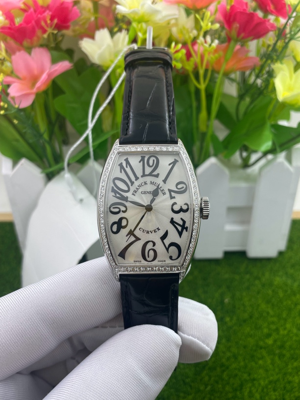 99新 Franck Muller/法兰克穆勒 法兰克穆勒 5851机械镶钻女表