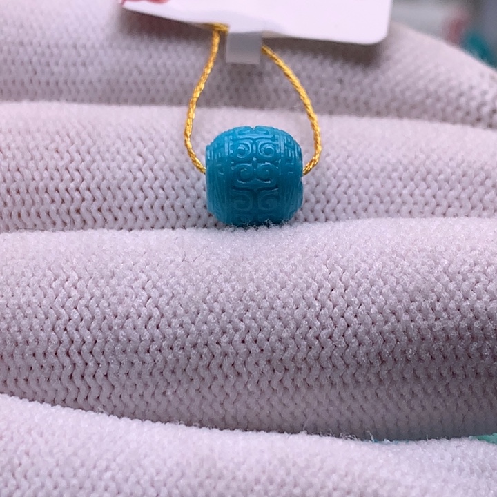 绿松石未镶嵌珠宝奇石8.5mm