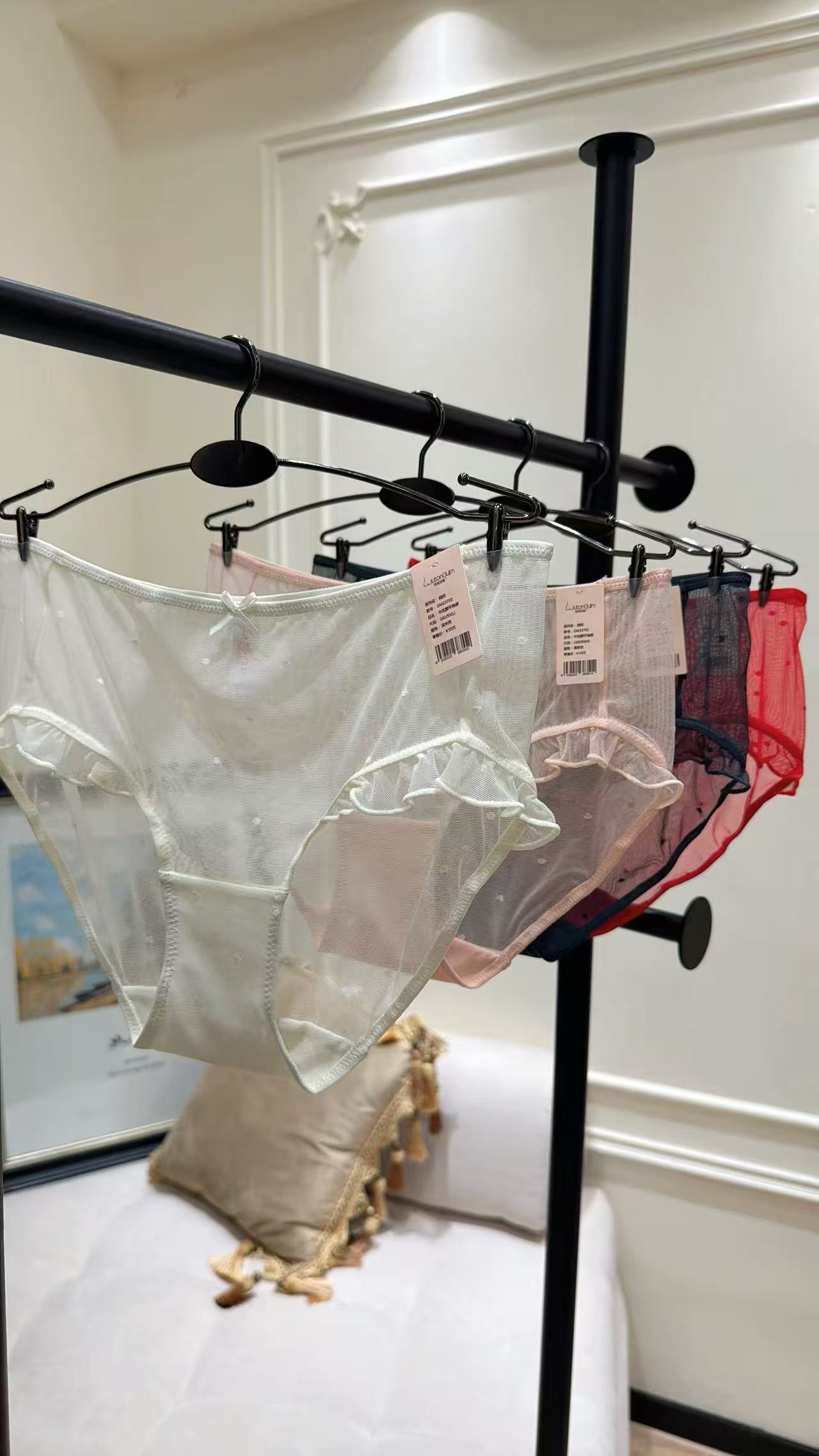 MUYA】印花高腰提臀女三角内裤透气夏季三角裤GM23702