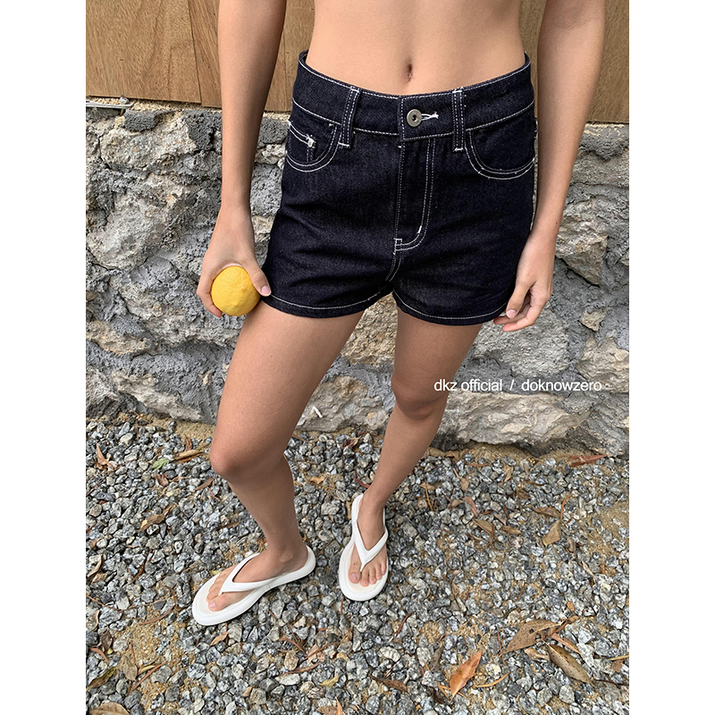 DKZ【3/3 20:00 新品9折+直播满减】原牛牛仔短裤