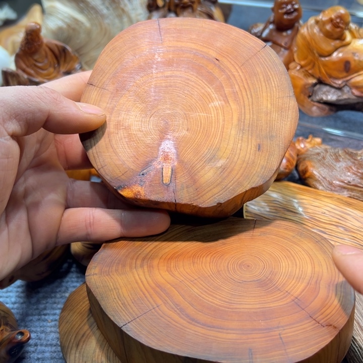 柏木（崖柏）陈化老料手串把件 