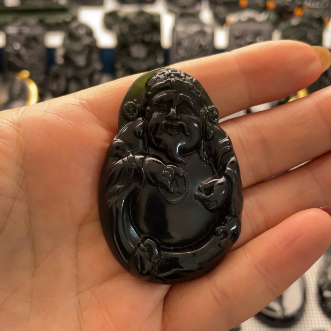 蛇纹石玉吊坠未镶嵌灌***o