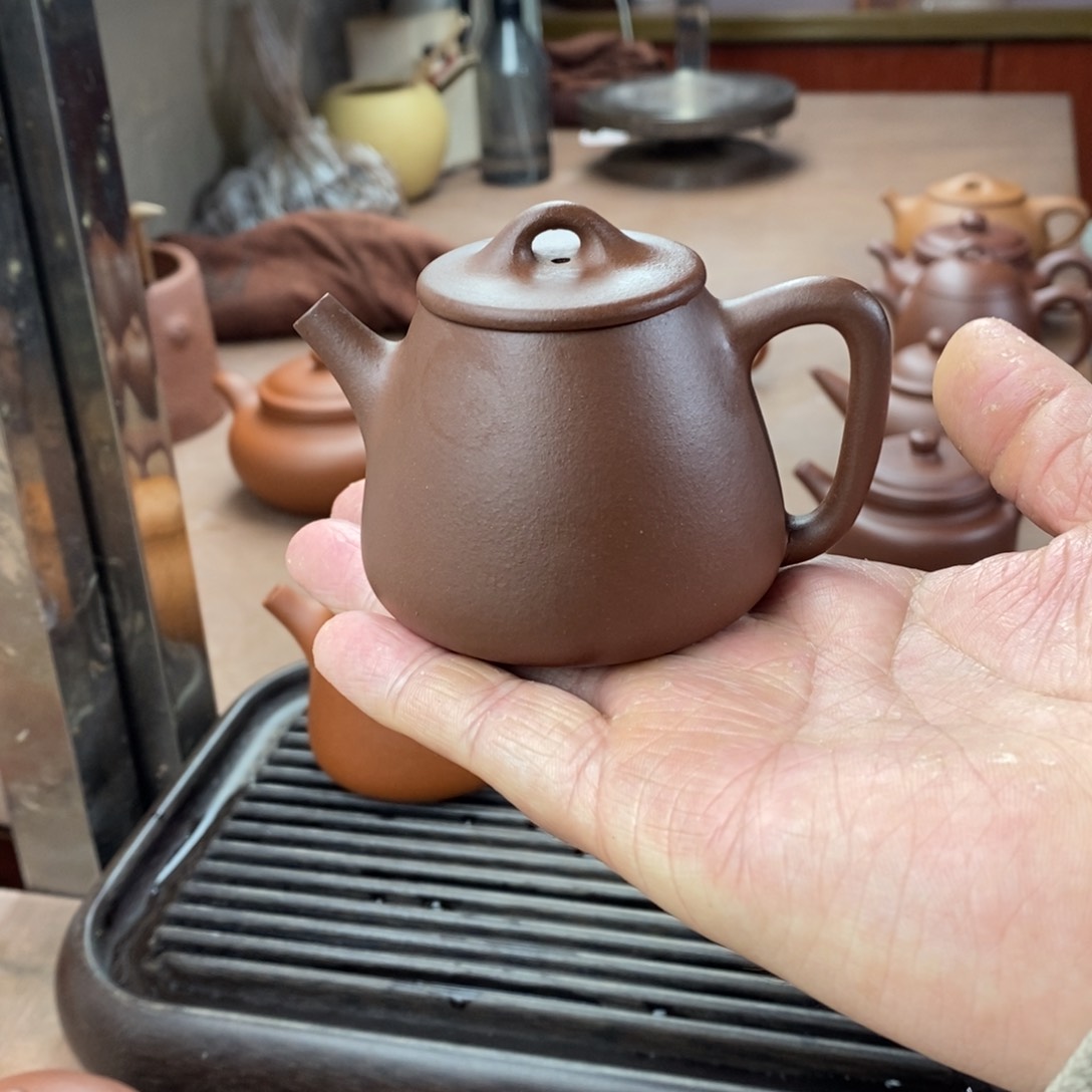 紫砂茶壶紫砂壶高瓢
