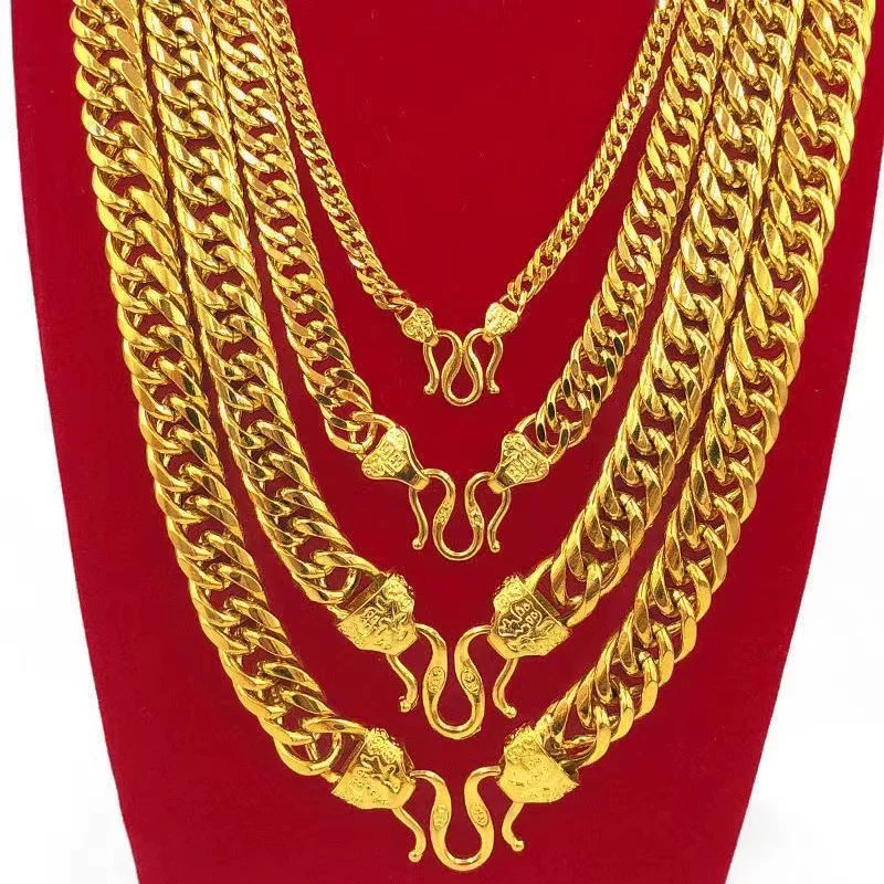 合金项链 合金材质 老板项链