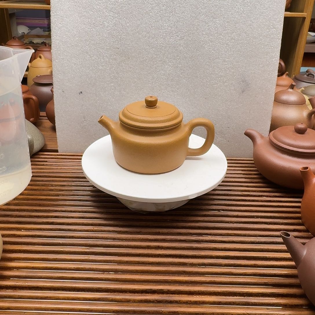 茶壶紫砂半手工制作