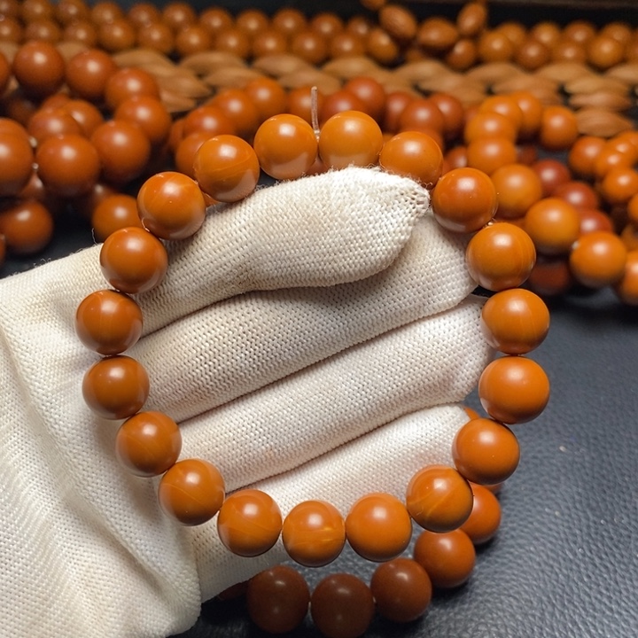 橄榄核手串1.15尺寸光珠全品