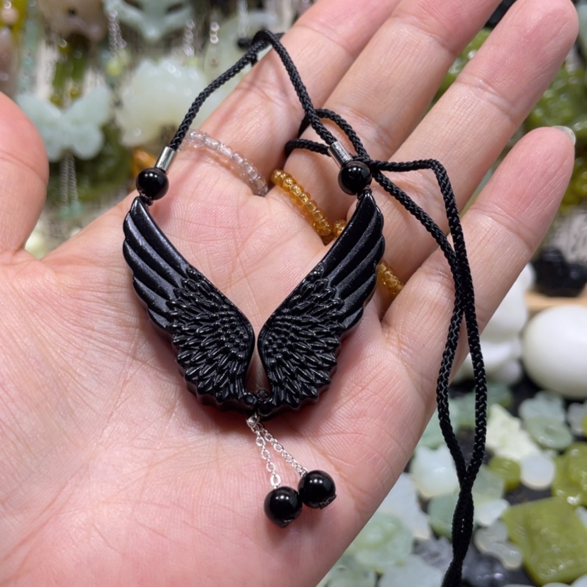 【闪购商品】岫玉颈饰未镶嵌19吊坠