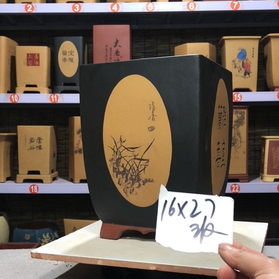 【闪购商品】紫砂花盆用****6手工制作